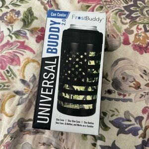 Universal Can Cooler - camo flag